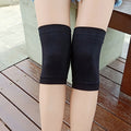 Spring and Summer Thin Large Size Knee Pad Men's and Women's Elbow Pad Sports Running Adult Air-conditioned Room Warm Old Cold Leg Knee Cover