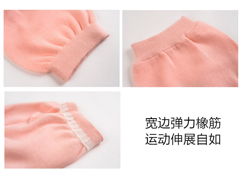 Spring and Summer Thin Large Size Knee Pad Men's and Women's Elbow Pad Sports Running Adult Air-conditioned Room Warm Old Cold Leg Knee Cover