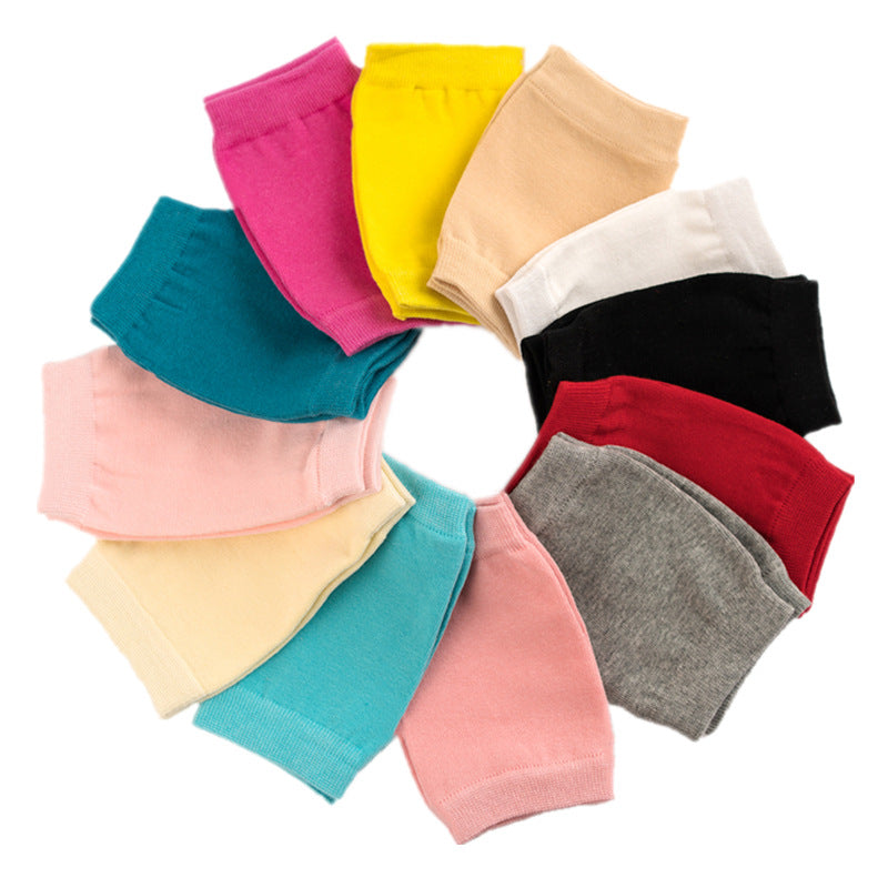 Spring and Summer Thin Large Size Knee Pad Men's and Women's Elbow Pad Sports Running Adult Air-conditioned Room Warm Old Cold Leg Knee Cover