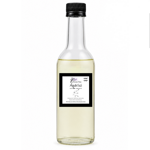 Aquarius - Sign Of The Zodiac Crystal Infused Reed Diffuser