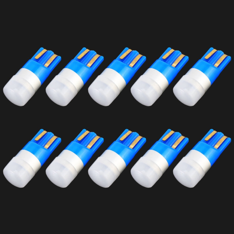 10 PCS T10 / W5W / 168 / 194 DC12V / 0.6W 1LEDs SMD-3030 Car Clearance Light