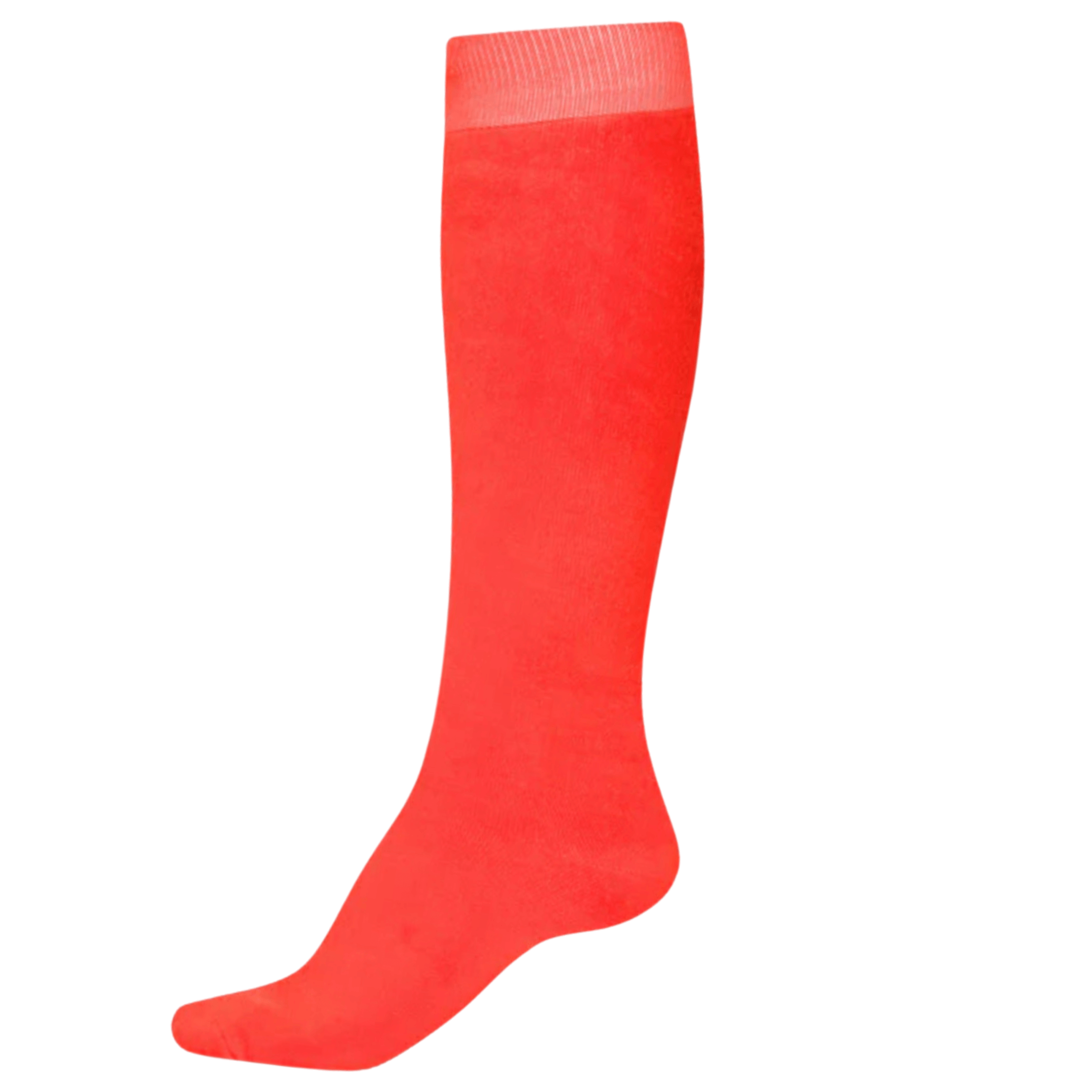 Knee-High Bamboo Thermal Socks -  Wellington Boots Socks Organic Thermal - Orange