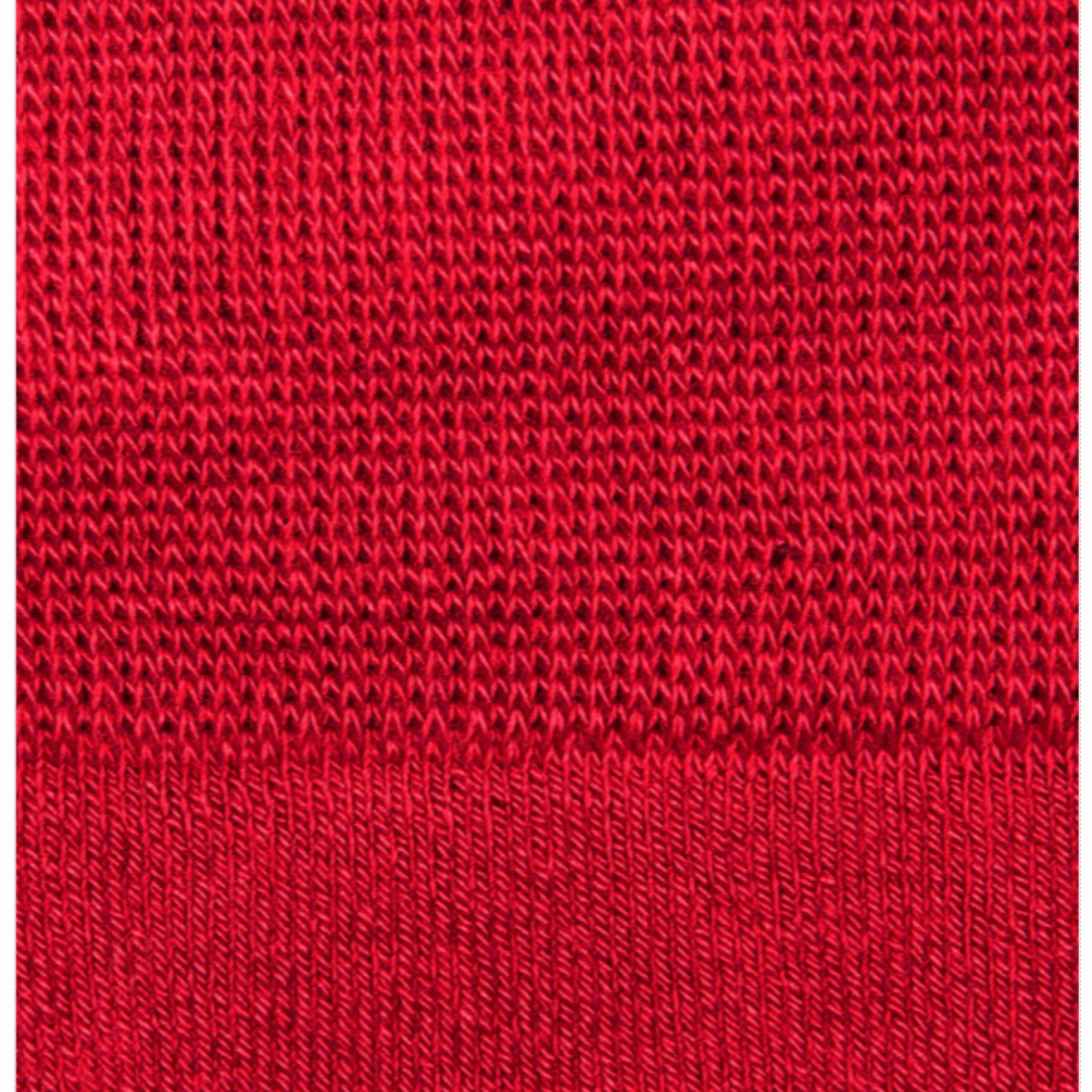 Knee-High Bamboo Thermal Socks -  Wellington Boots Socks Organic Thermal - Red