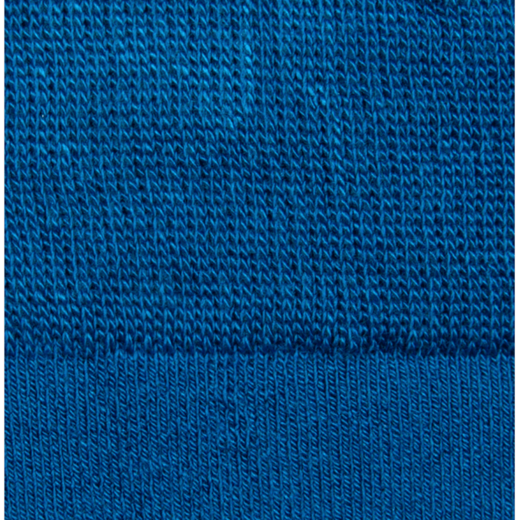 Knee-High Bamboo Thermal Socks -  Wellington Boots Socks Organic Thermal - Blue