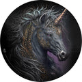 CELTIC UNICORN - Glass Chopping Board (Circular)