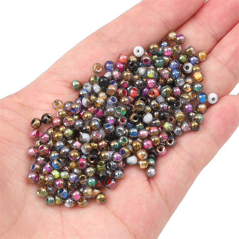 4mm domestic super high quality glass beads round beads diy handmade bracelet necklace jewelry accessories material loose beads wholesale
