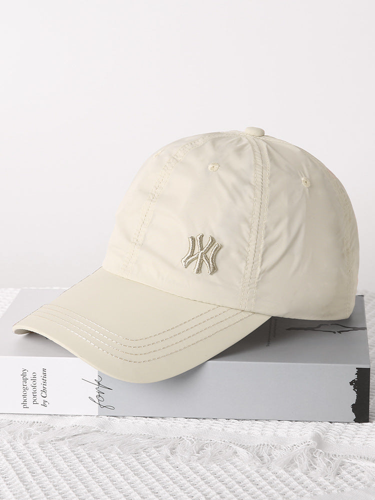 Quick-Drying Sun Protection Hat, Unisex Breathable Peaked Cap, Fashionable and Versatile Baseball Cap Wholesale Custom Logo