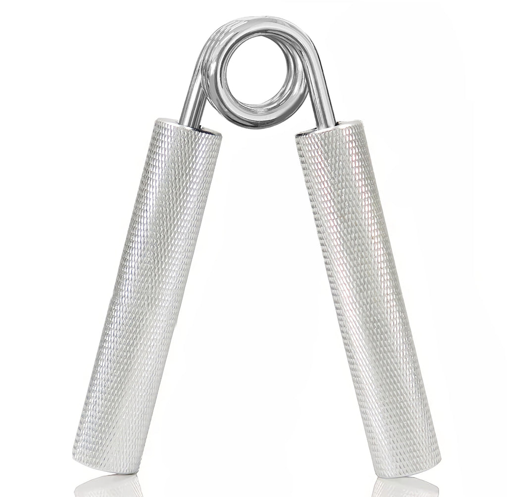 Sterling Silver Metal Aluminum Alloy Handle Grip Training Spring Steel Metal Grip Rehabilitation Equipment Amazon