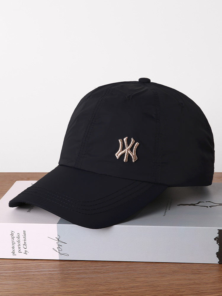 Quick-Drying Sun Protection Hat, Unisex Breathable Peaked Cap, Fashionable and Versatile Baseball Cap Wholesale Custom Logo