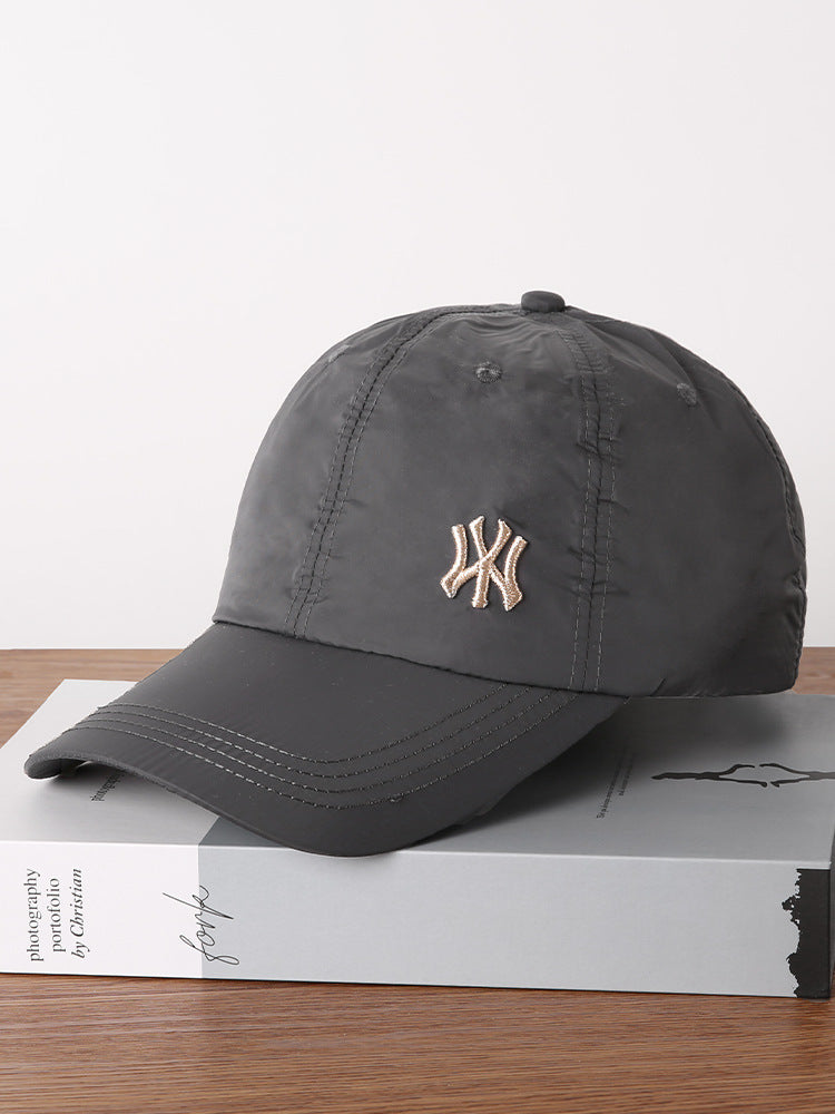 Quick-Drying Sun Protection Hat, Unisex Breathable Peaked Cap, Fashionable and Versatile Baseball Cap Wholesale Custom Logo