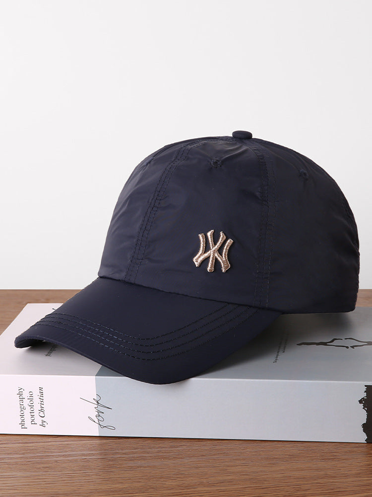 Quick-Drying Sun Protection Hat, Unisex Breathable Peaked Cap, Fashionable and Versatile Baseball Cap Wholesale Custom Logo