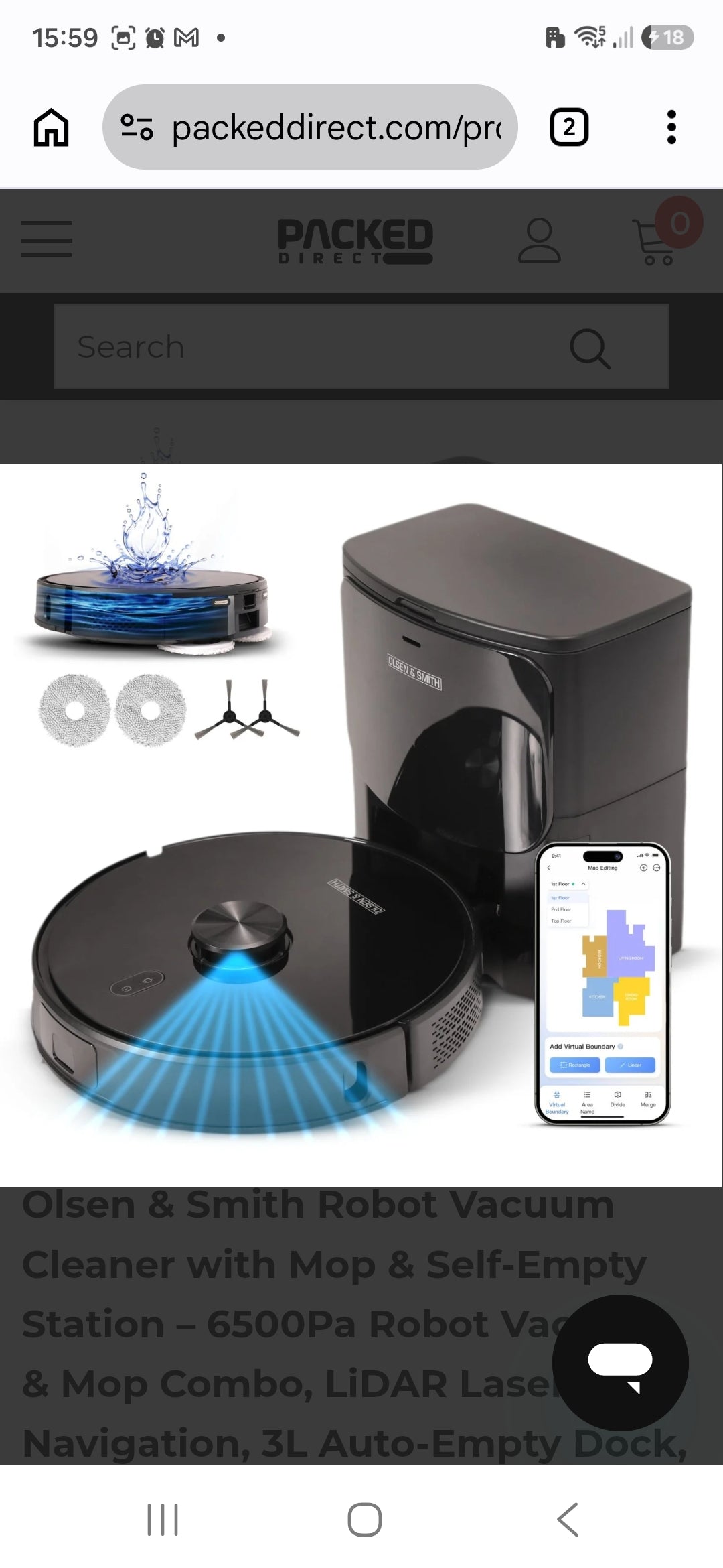 Robot vacuum cleaner
