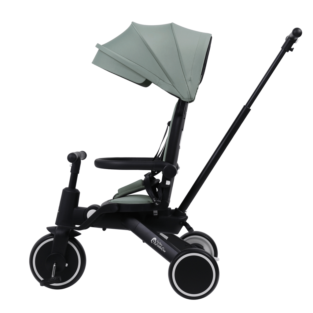 Foryourlittleone Xplor Plus 6 in 1 Foldable Trike - Green (10m-4y)
