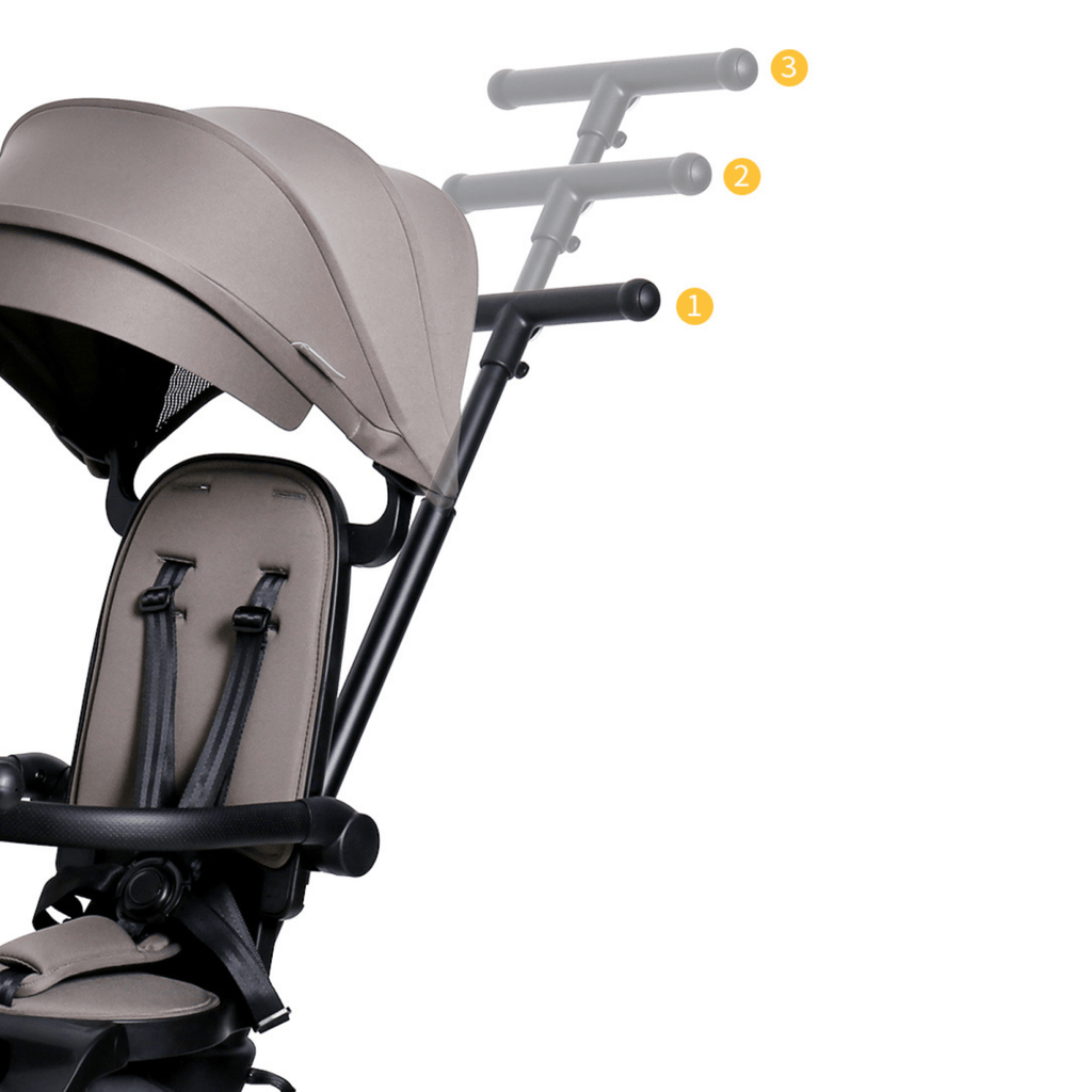 Foryourlittleone Xplor Ultimate 6 in 1 Foldable Trike - Grey Olive (10m-4y)