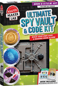 Klutz Maker Lab Ultimate Spy Vault & Code Kit – Build Secrets & Alarms