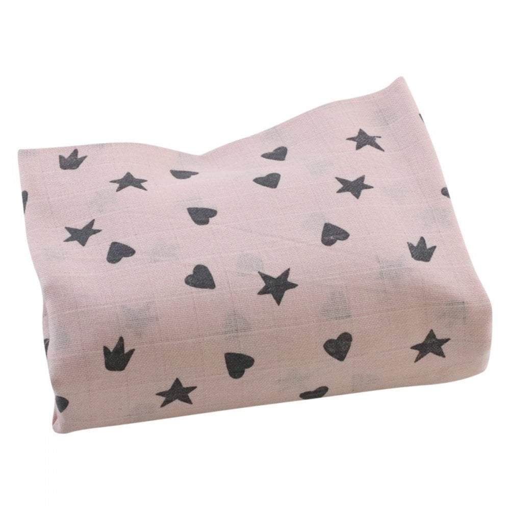 Printed Muslin Squares 100% Cotton 80x80cm